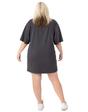 Grey Blondie Dress Oversized Short Sleeved T-Shirt, Image 2 of 6