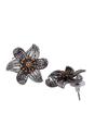 Lilac Diva Floral Stud Earrings, Image 3 of 5