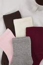 Multi 5 Pack Cotton Knit Crew Socks, Image 2 of 2