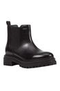 Black D Iridea B Leather Ankle Boots, Image 1 of 5