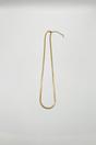 Gold Slim Snake Chain Necklace in Gold, Image 3 of 4