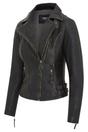Tortoishell Leather Brando Biker Jacket -  Finnsnes, Image 4 of 8