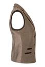 Brown Infinity Leather Brown Tweed 1920s Herringbone Light Brown Waistcoat, Image 4 of 5