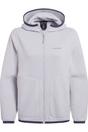 Light Grey Telesto Fleece Hooded Jacket, Image 1 of 4