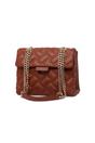Tan Quilted Chain Bag, Image 1 of 2