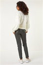 Ivory  Dusk Fluffy Knit Jumper, Image 3 of 5