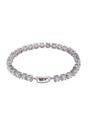 Silver Diva Delicate Bezel Tennis Bracelet, Image 3 of 5