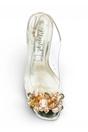 Gold Womens Block Heel Sandals - Marlene 12, Image 7 of 7