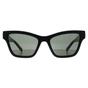 Black Cat Eye Shiny Black Grey GG1982S, Image 1 of 3