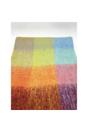 Multi Bright Checked Print Scarf, Image 3 of 4
