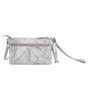Blue 'TODD' Tie Dye Real Leather Crossbody Wristlet Bag, Image 3 of 6