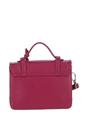 Raspberry Stylish Real Leather Small Satchel Bag, Image 3 of 4