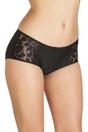 Black Lace Panel Jacquard 3 Pack Boxers, Image 3 of 3