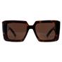 Brown Prada Brown Square Tortoise Dark Brown PR23YS, Image 1 of 4