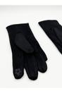 Black Gloves With Pom Pom, Image 3 of 5