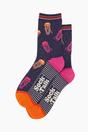 Navy Jellyfish Bamboo Socks - Navy, Image 2 of 4