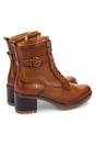 Brown Women’s Combat Ankle Boots -W7H-8510, Image 4 of 8