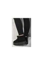 Black Jazlyn Faux Fur Lined Ankle Platform Mini Boots, Image 2 of 6