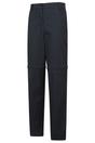 Black Delta Stretch ZipOff Trousers, Image 3 of 3