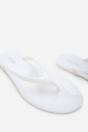 White Chandler Jelly Thong Flip Flop Sandals, Image 5 of 6