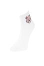 Multi 5 Pack Cotton Teddy Bear Knit Crew Socks, Image 8 of 8