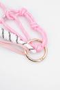 Pink Love Heart Clip On Bag Charm, Image 2 of 3
