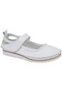 White Softie Leather Casual Shoes, Image 1 of 2