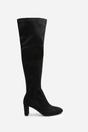 Black 'Sonya'  Block Heel Over The Knee Boots, Image 2 of 7