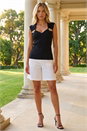 Black Dusk Hardware Trim Knit Top, Image 2 of 4