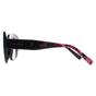 Black Ted Baker Black Cat Eye Gloss Solid Black Grey TB1675 Hattie, Image 3 of 3