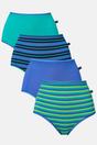 Multi Pack of Four "Perfect Day" Bamboo Full Briefs, Image 1 of 8