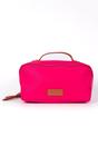 Pink Etre Pink Plain Vanity Case Makeup Bag, Image 1 of 2