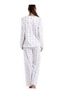Lilac Camille Lingerie Lilac Jersey Cotton Ditsy Floral Print Pyjama Set, Image 2 of 5