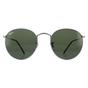 Round Gunmetal Green Sunglasses, Image 1 of 4