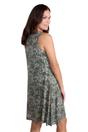 Khaki Milos Sleeveless Dress, Image 5 of 5