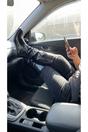 Black iKrush Black Verira Patent Knee High Block Heel Boots, Image 2 of 8