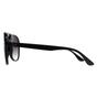 Black Ray-Ban Black Aviator Polished Black Grey Gradient RB4376, Image 3 of 3
