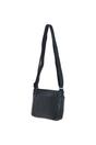 Black 'Iverness' Real Leather Crossbody Bag, Image 5 of 5