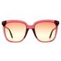 Red Square Shiny Bordeaux Bordeaux Gradient Selby FT0958-D Sunglasses, Image 1 of 3