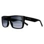 Black Marc Jacobs Black Rectangle Black Grey Dark Grey Gradient MARC ICON 096/S Sunglasses, Image 2 of 4