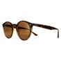 Brown Round Tortoise Brown B-15 2180 Sunglasses, Image 2 of 4