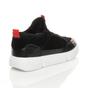 Black Retro Trainers Hi Tops, Image 4 of 6