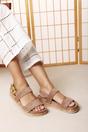 Camel Banyan Double Strap Flatform Sandal, Image 1 of 7