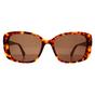 Brown Ted Baker Brown Square Tortoise Floral Brown TB1740 Penelope, Image 1 of 3