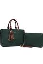 Green Twin Handle Shoulder Bag, Image 1 of 2