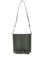 Khaki Ashwood Leather Khaki Elegant Crossbody Bucket Bag, Image 2 of 6