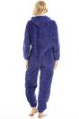Navy Navy Supersoft Hooded Onesie, Image 6 of 6