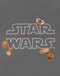 Grey Star Wars Last Jedi Badges T-Shirt, Image 2 of 4