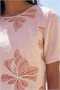 Pink Floral Embroidered Top, Image 4 of 4
