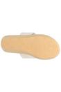 Cream Diver Webbing Slip On Wedge Sandals, Image 4 of 4